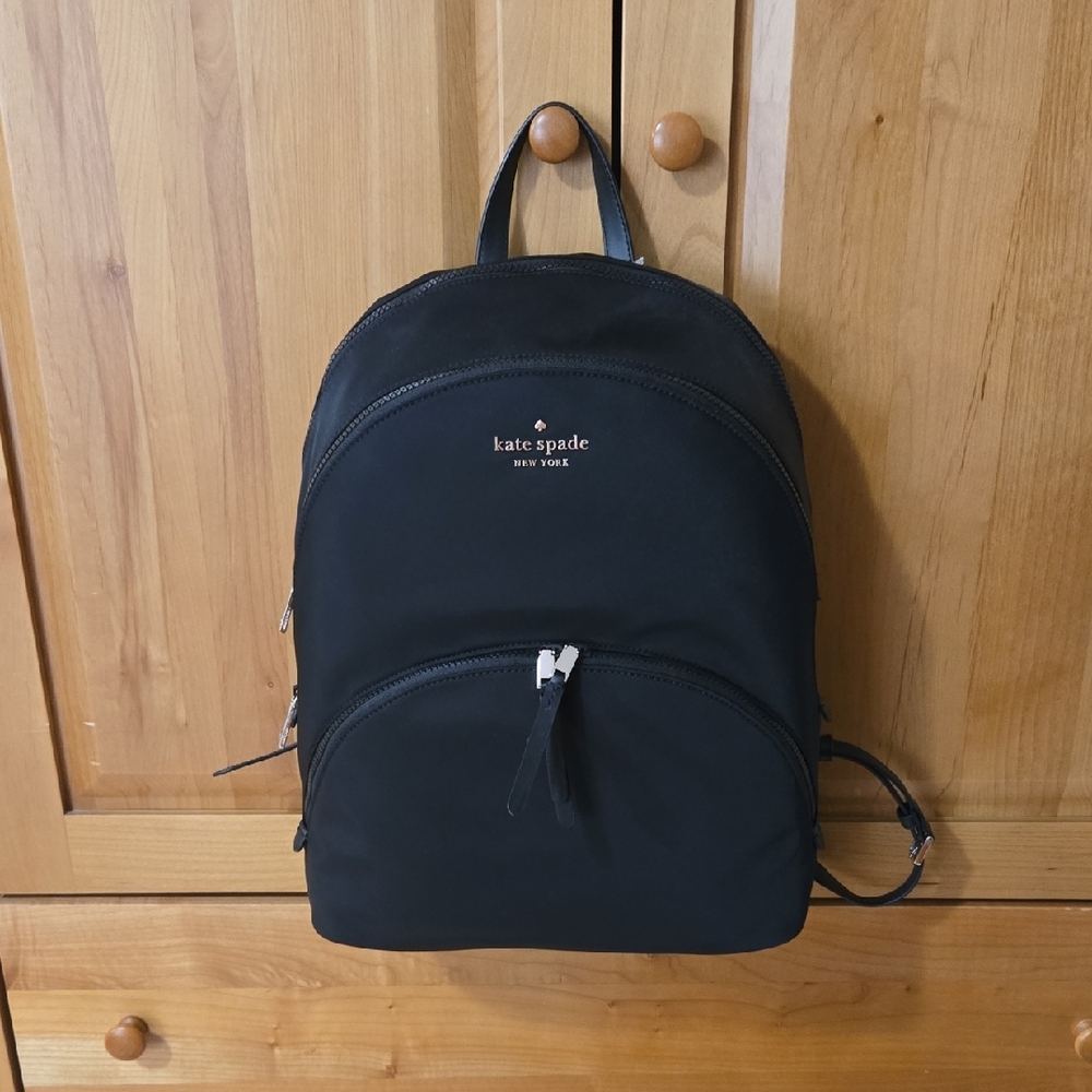 Kate Spade Black Backpack Sleek and Versatile